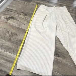 She + Sky Wide Leg Capri Pants in Cream